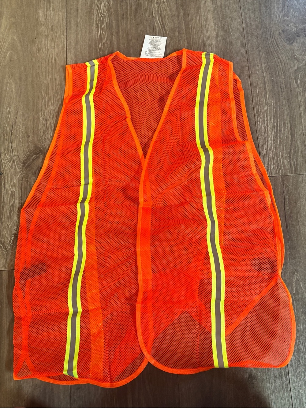 Condor High-Visibility Mesh Safety Vest in Bright Orange